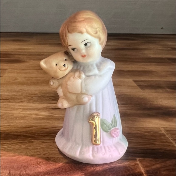 Enesco Other - Growing Up Girls Brunette Age 10 Figurine